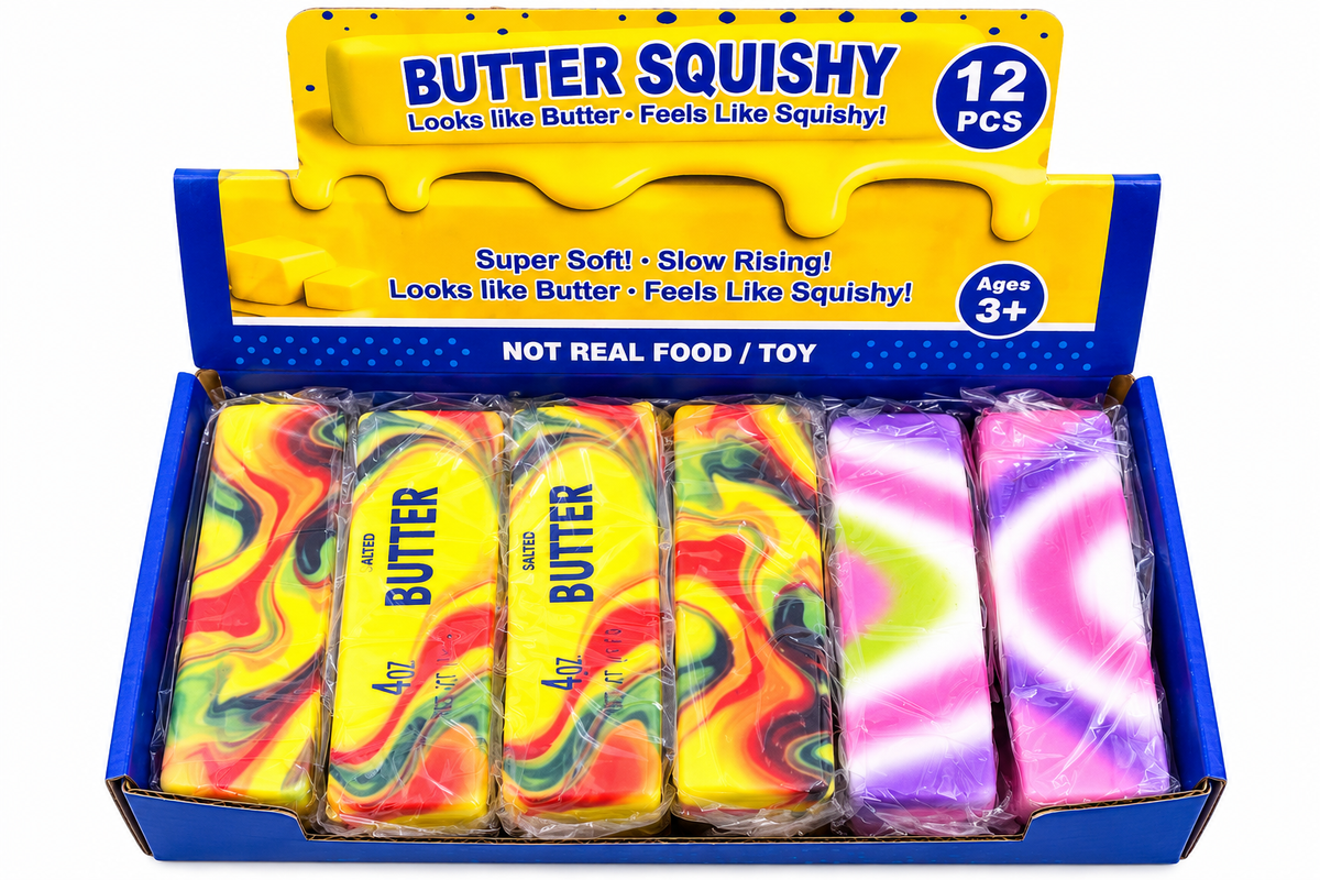 Butter Squishy – Super Soft Slow Rising 🧈