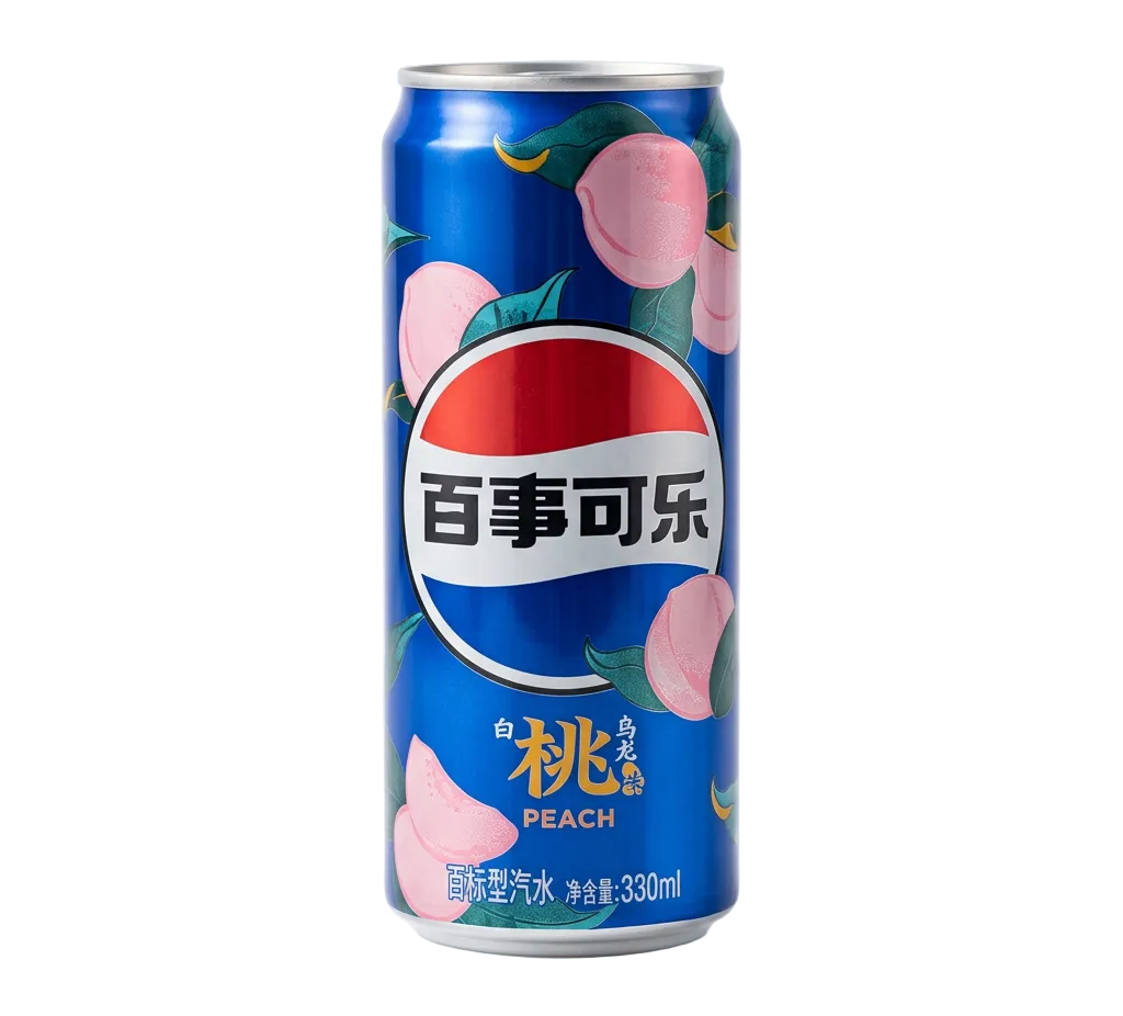 Pepsi White Peach Oolong 330ml