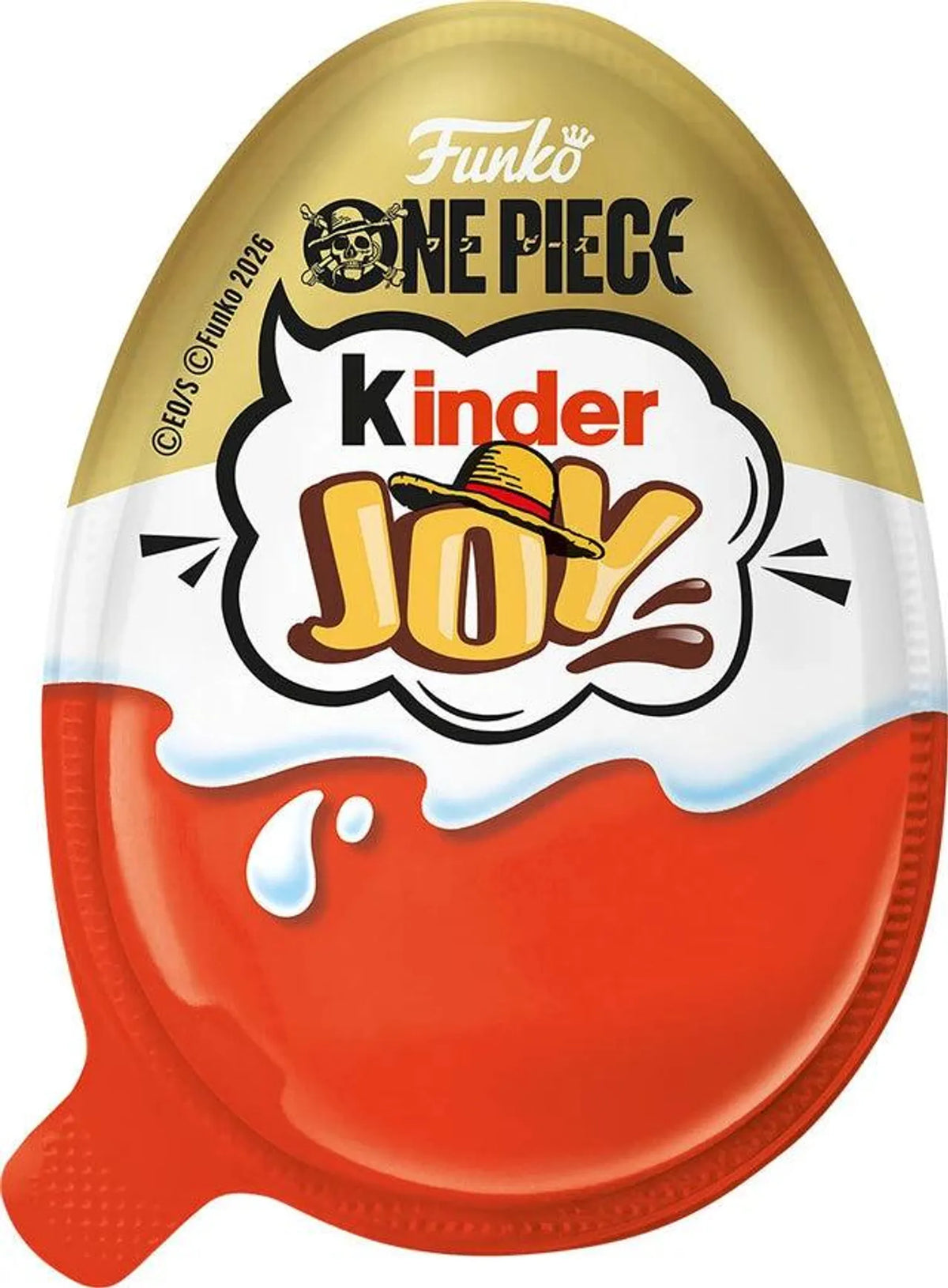 Kinder Joy One Piece Funko POP! Edition 2026 – 20g 🏴☠️🍫