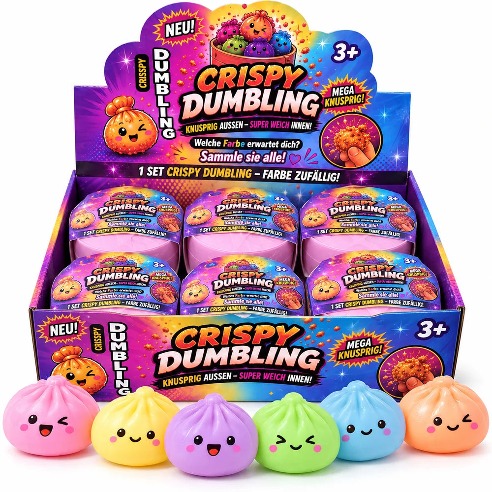 Crispy Dumpling Squishy – Mystery Dumpling