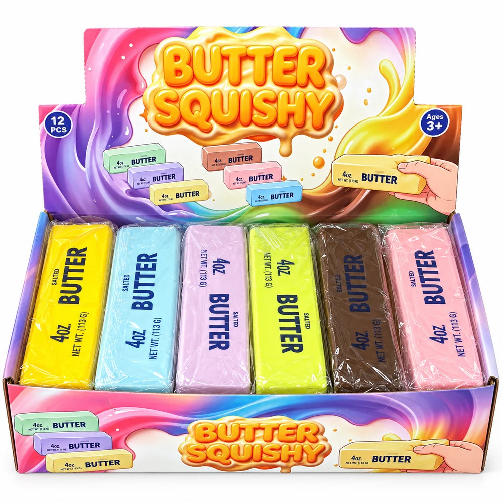 Butter Squishy – Multicolor 🧈