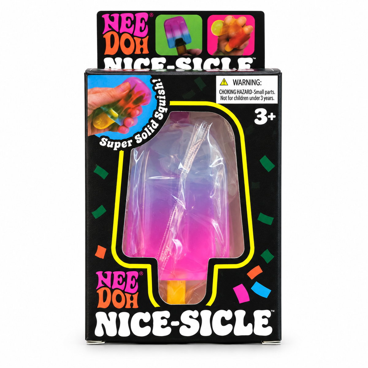Ice Cream Squishy Rosa-Lila