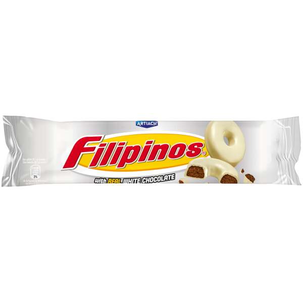 Filipinos Kekse mit weißer Schokolade – 128g 🍪🤍