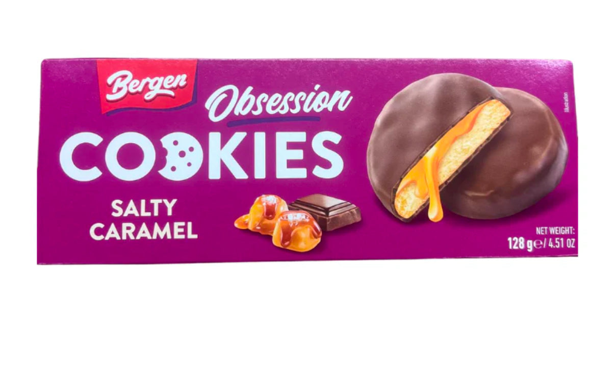 Bergen Cookies Salty Caramel 128g