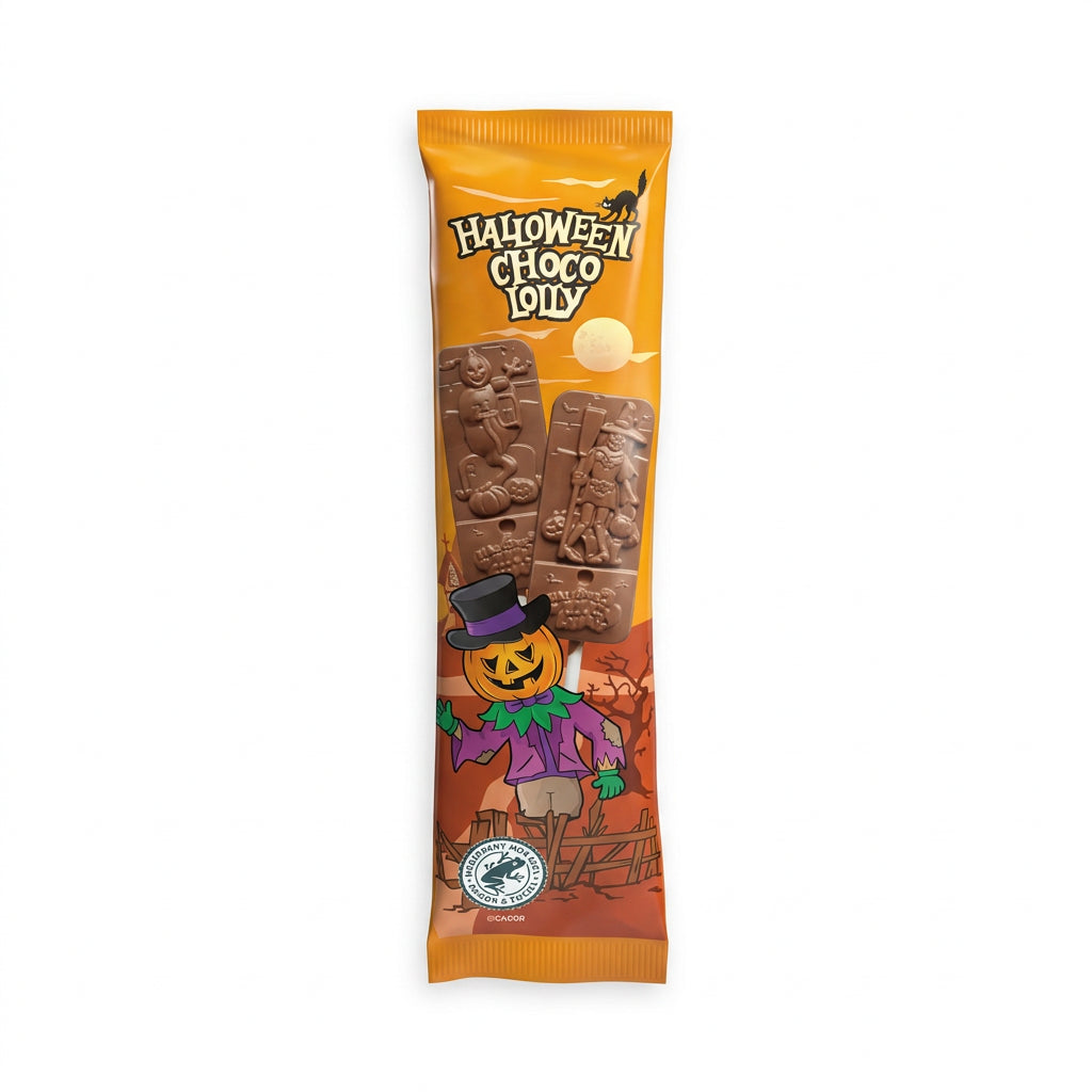 Halloween Choco Lolly – Schokoladenlolli 🎃🍫