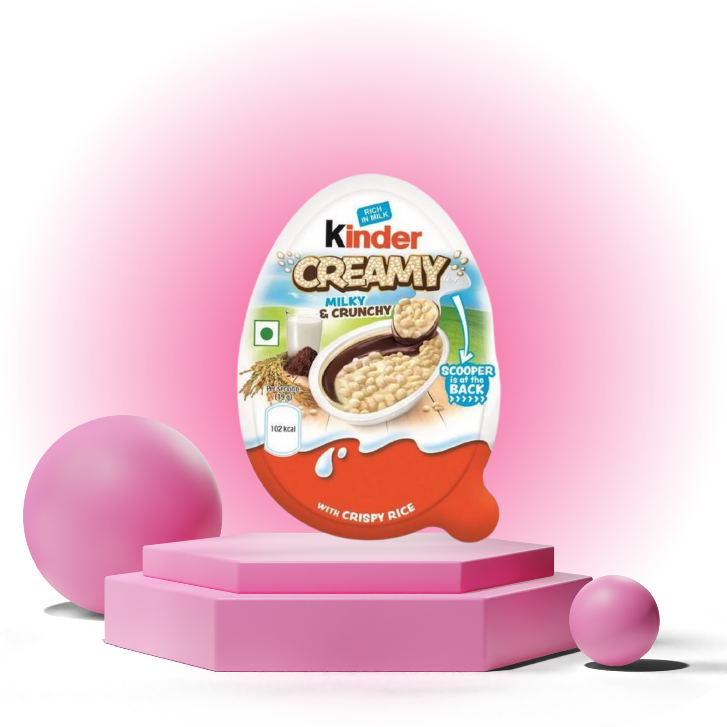 Kinder Creamy Milky & Crunchy