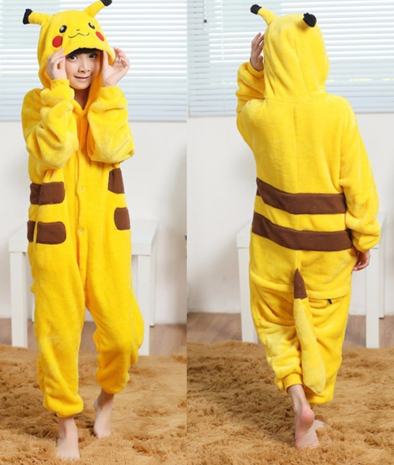 Pyjama Pikachu - Grösse 115/130