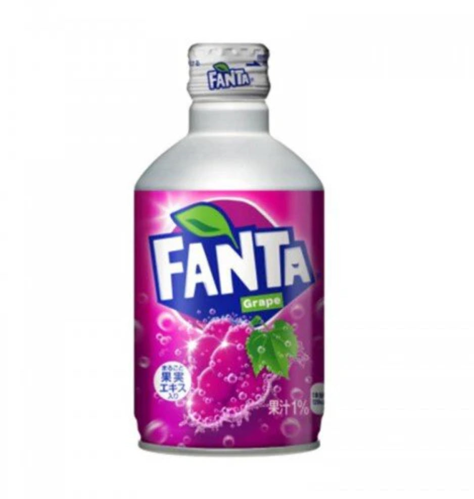 Fanta Grape (Japan) Metal Bottle 300ml