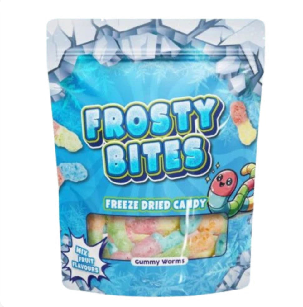 Frosty Bites Sour Worms 50g