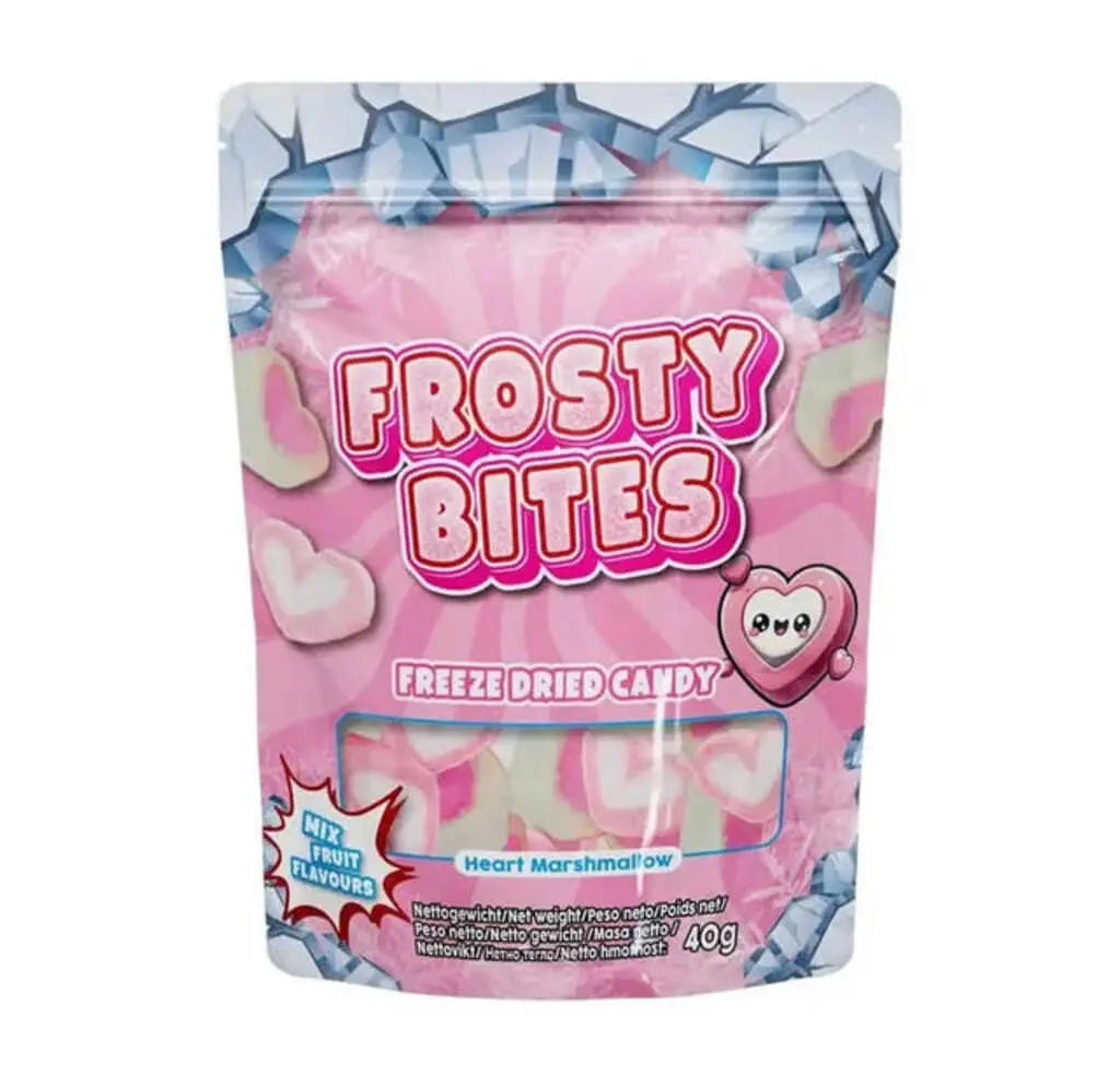 Frosty Bites Heart Marshmallow – 40 g