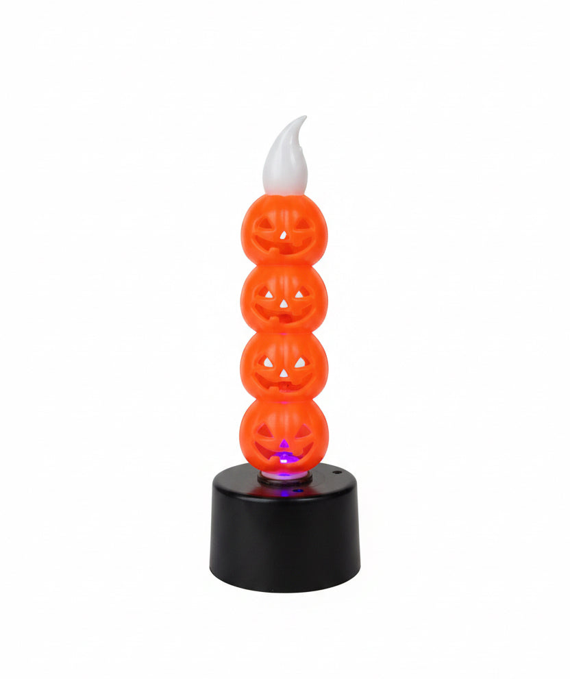 Kürbis Kerze Orange LED