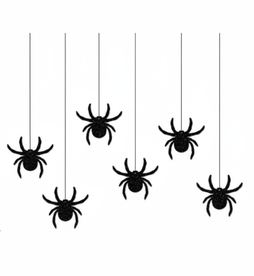 Halloween Hängedekoration Spinne