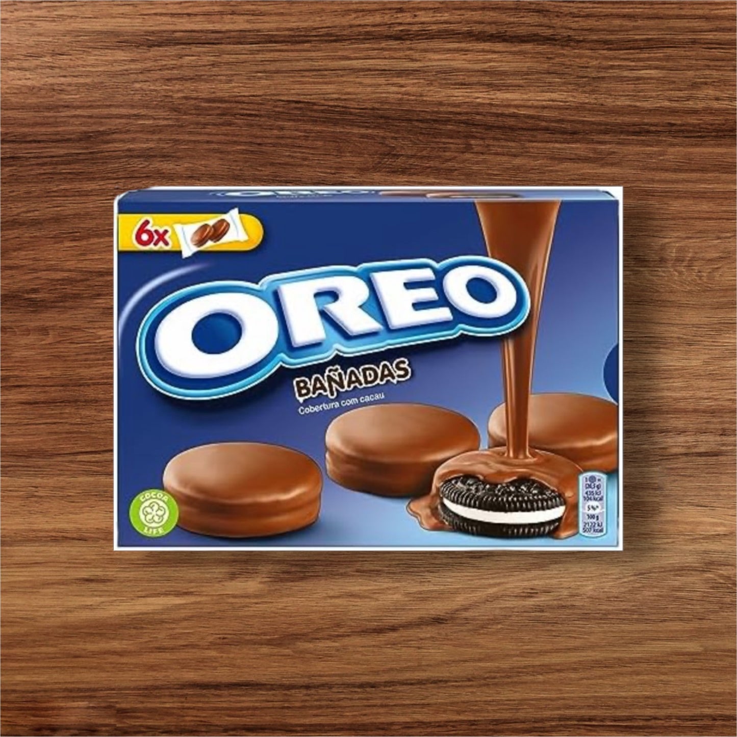 oreo cobertura chocolate 245g