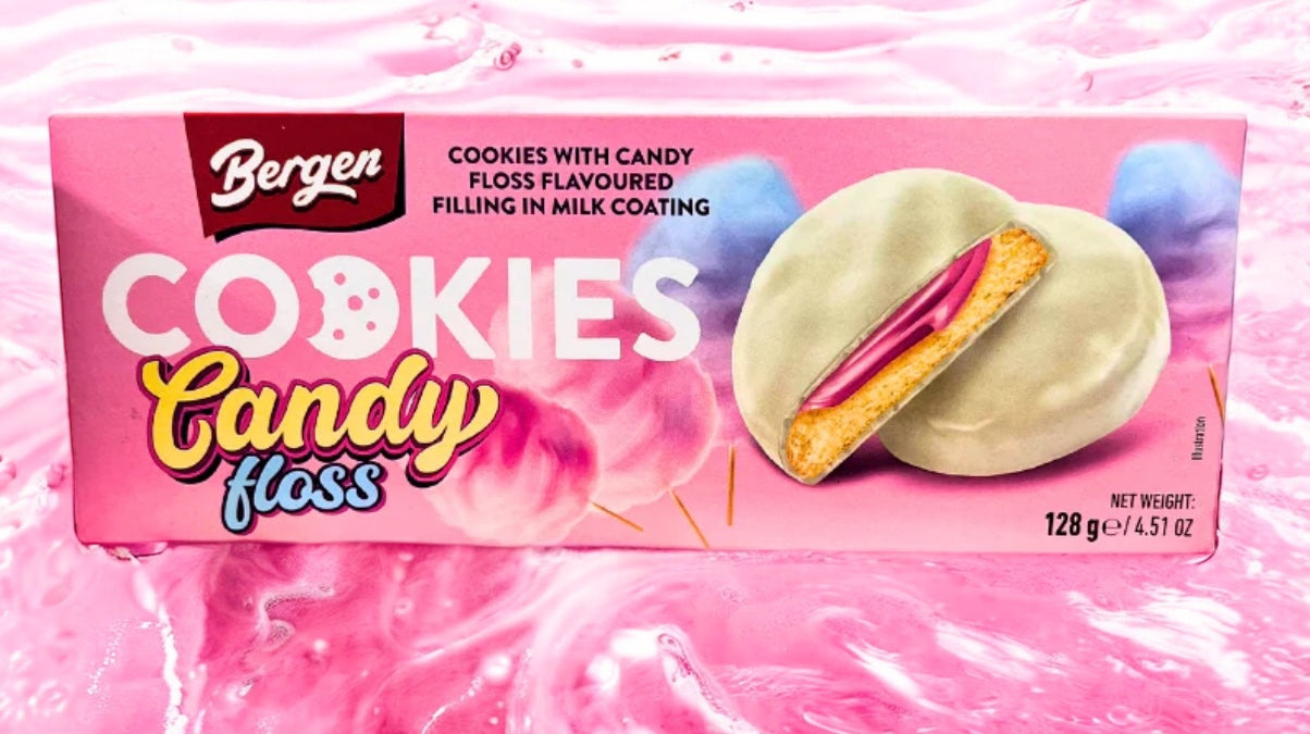 Bergen Candy Floss Cookies 128g