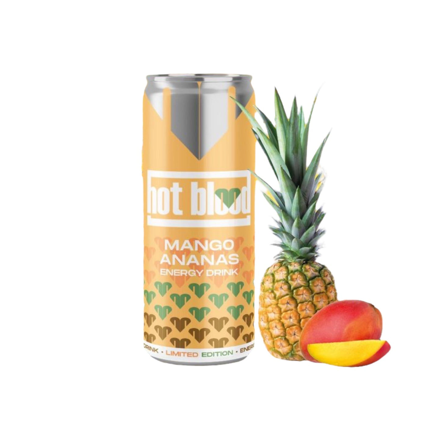 Hot Blood Energy Mango - Ananas 250ml