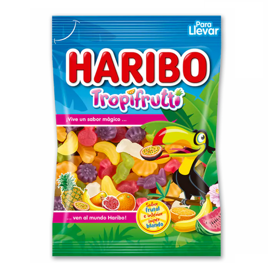 HARIBO Tropifrutti 100 g – Tropische Fruchtgummis