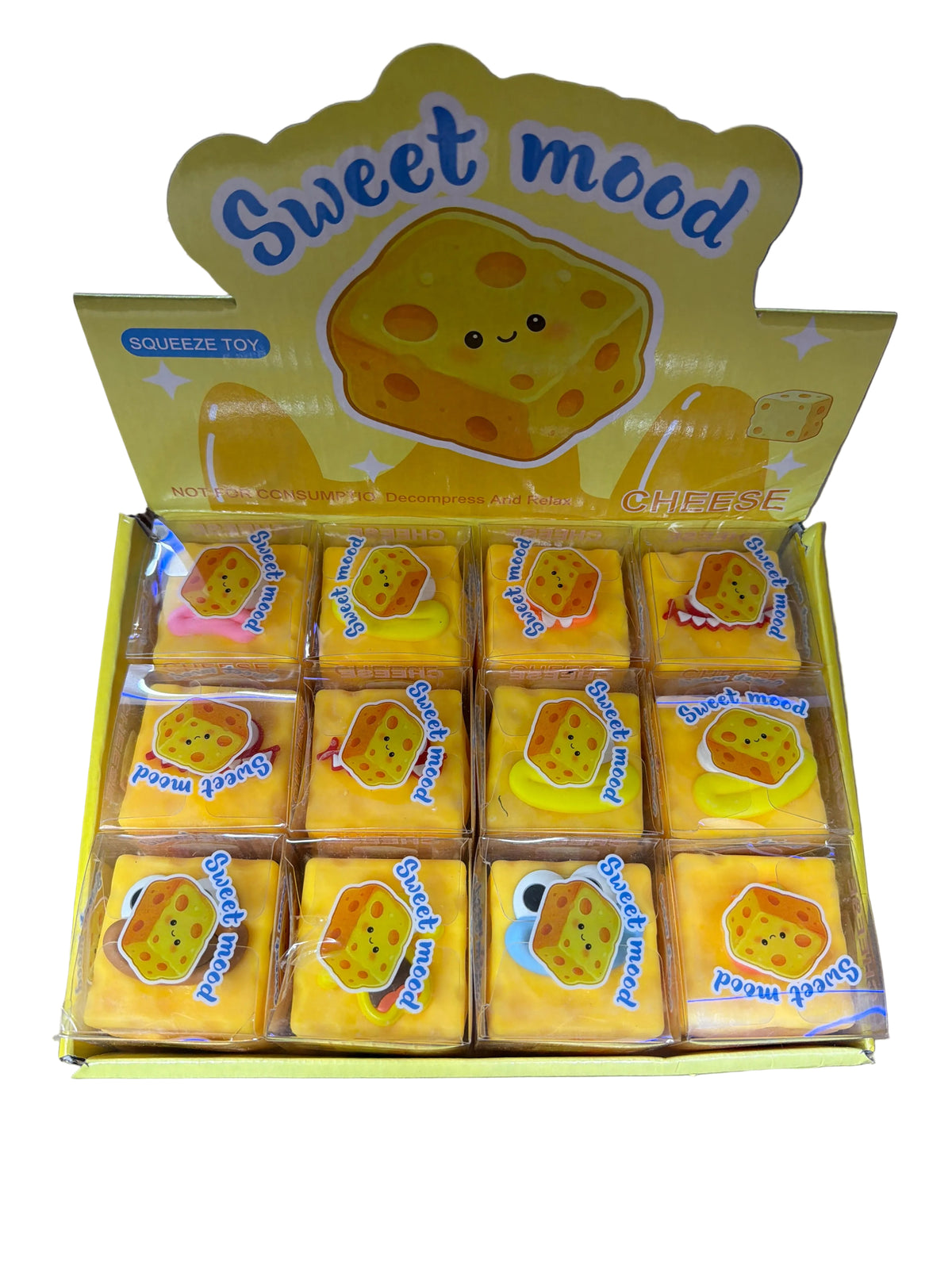 Crunchy Cheese Squishy – Knisterspass mit lustigen Gesichtern 🧀😄
