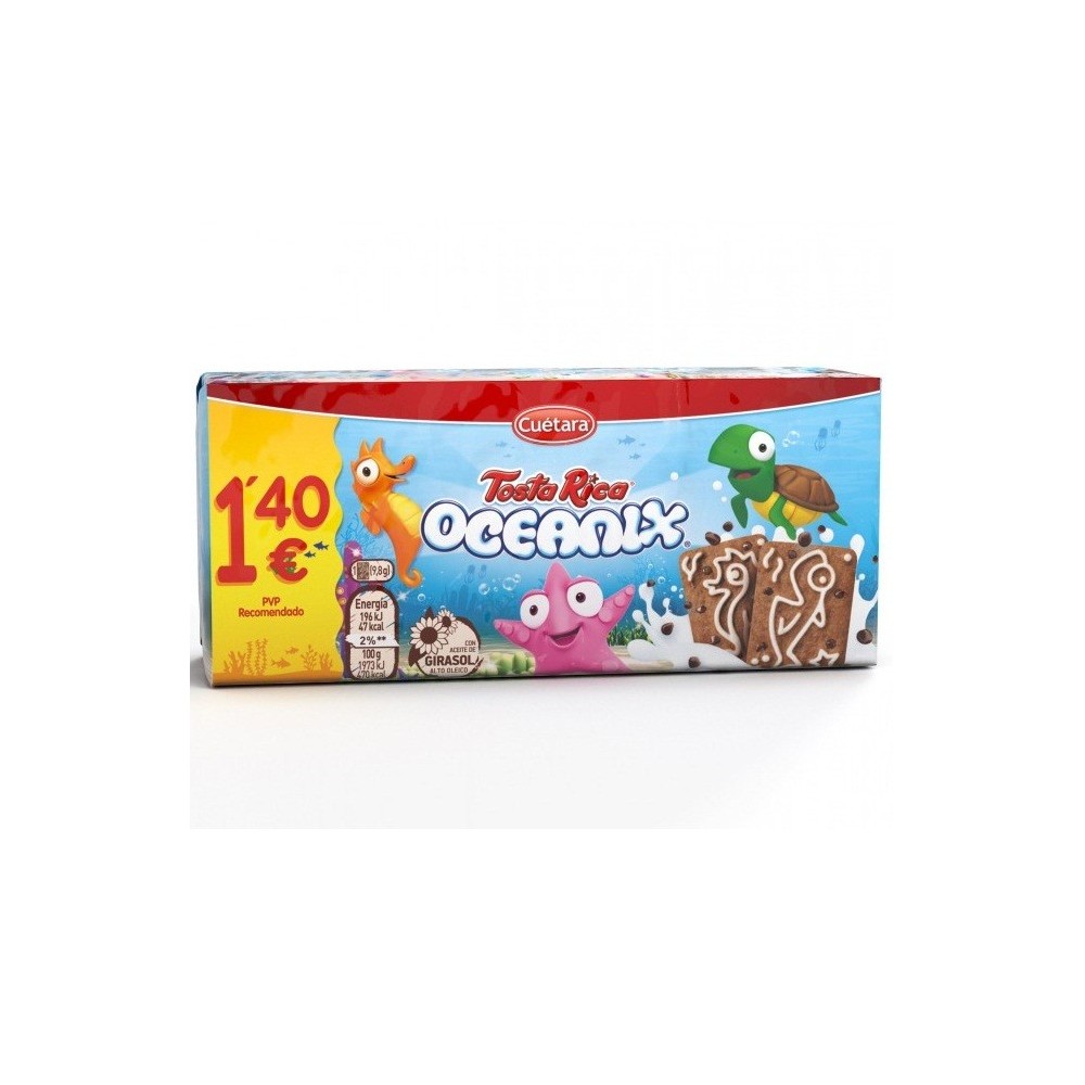 Cuétara OCEANIX Rich Toast – 160 g 🍪