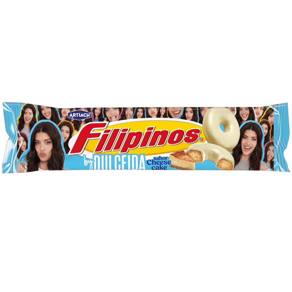 Filipinos Dulceida – Knuspergebäck mit weißer Cheesecake-Schokoladenhülle, Limited Edition
