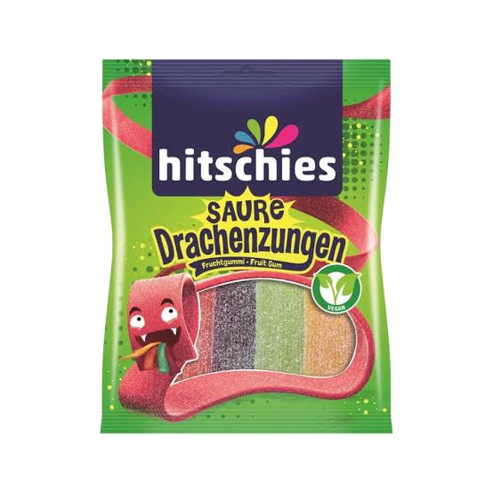 Hitschies Saure Drachenzungen – 125g 🐉
