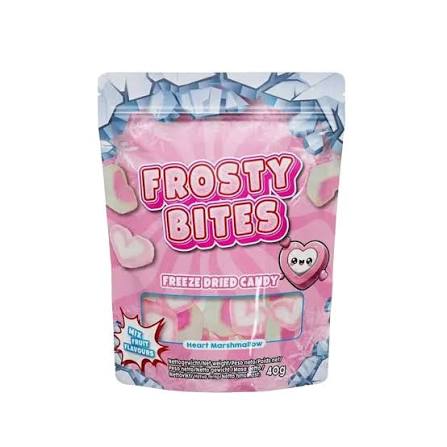 Frosty Bites Freezed Dried Candy - Heart Marshmallow 40g