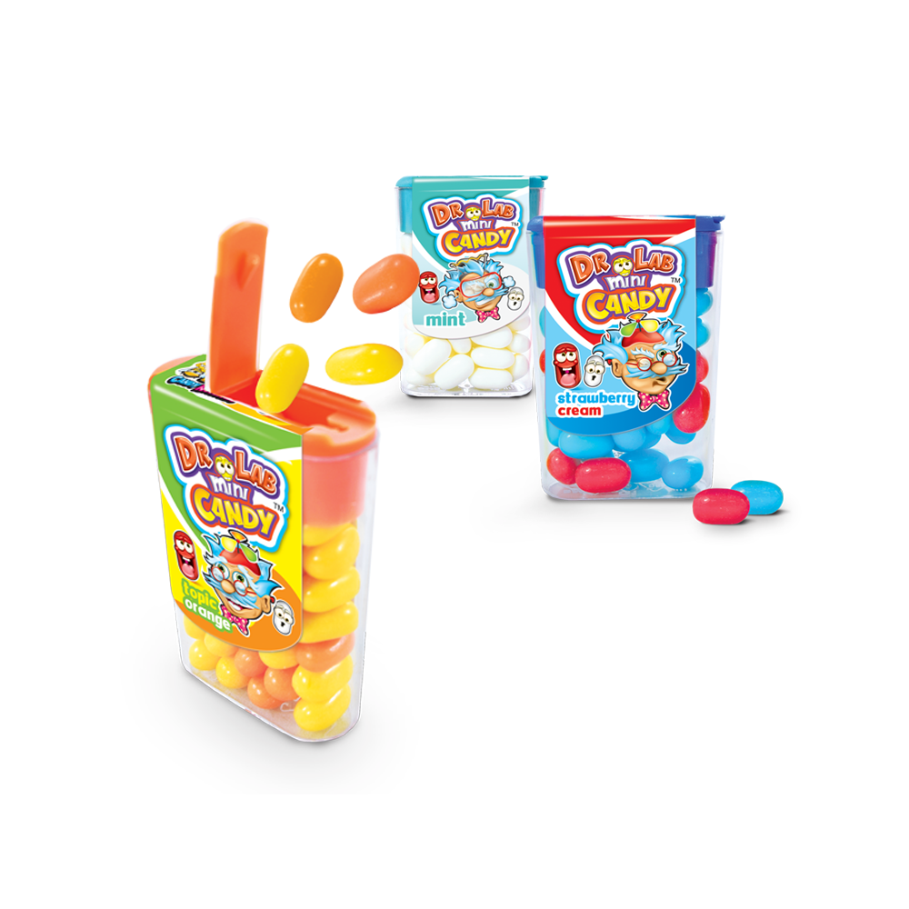 Johny Bee Dr. Lab Mini Candy Kugeln – 16g 1x⚽🍬