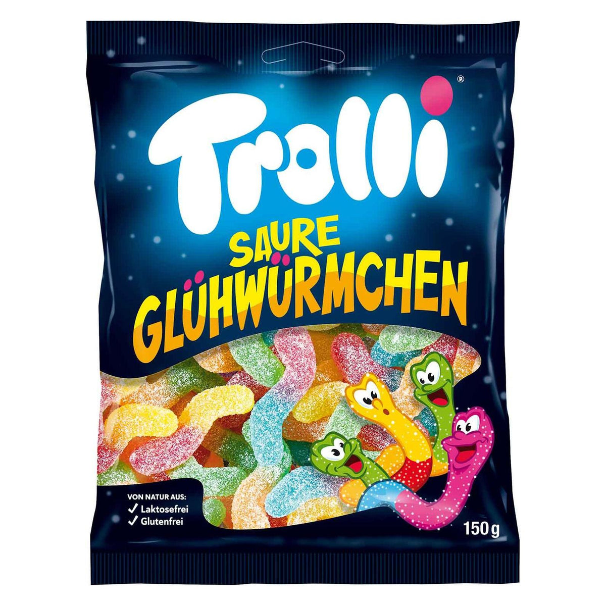 Trolli Saure Glühwürmchen – 150g 🐛