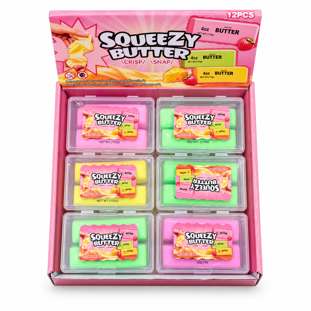 Crispy Butter Squishy – Bunter Knisterspass 🧈💖