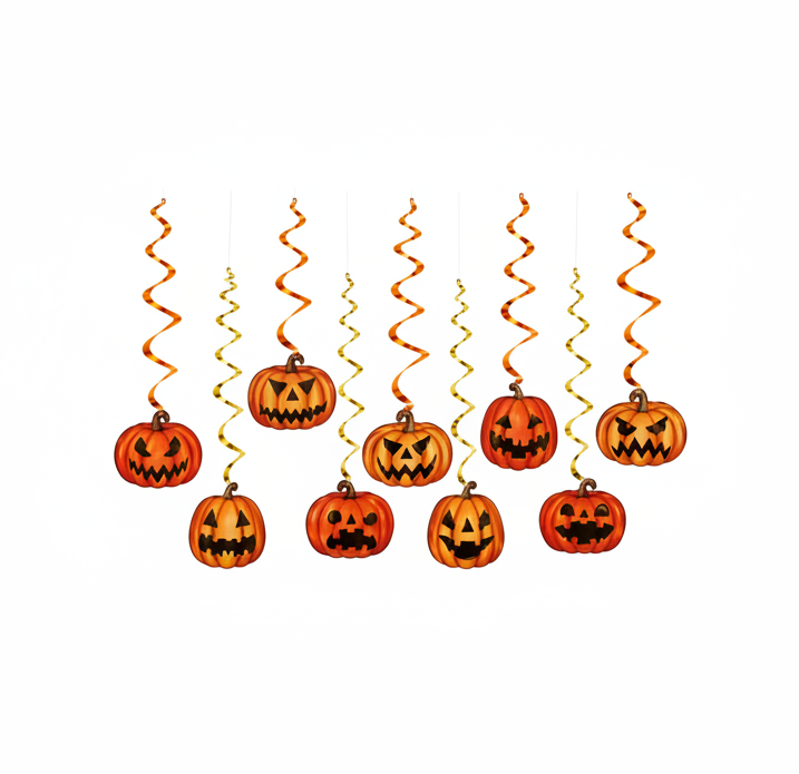 Halloween Hängedekoration Kürbis
