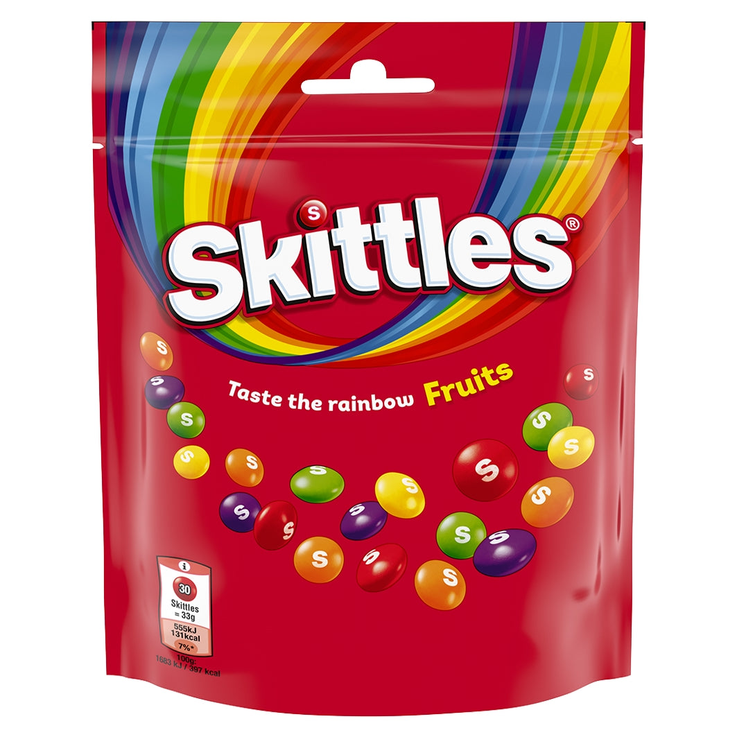 Skittles Früchte – Fruchtige Kaubonbons – 152g 🌈