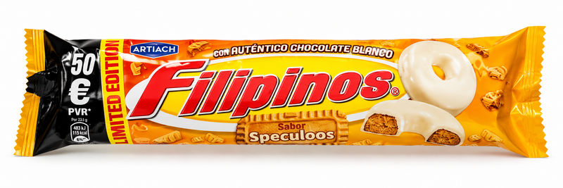 Filipinos Spekulatius-Kekse mit weißer Schokolade – 128 g