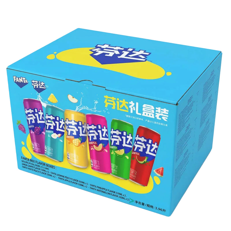 Fanta Mix Flavor Box China – 330 ml