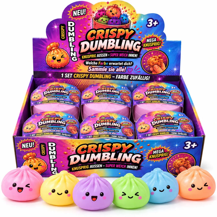 Crispy Dumpling Squishy – Mystery Dumpling