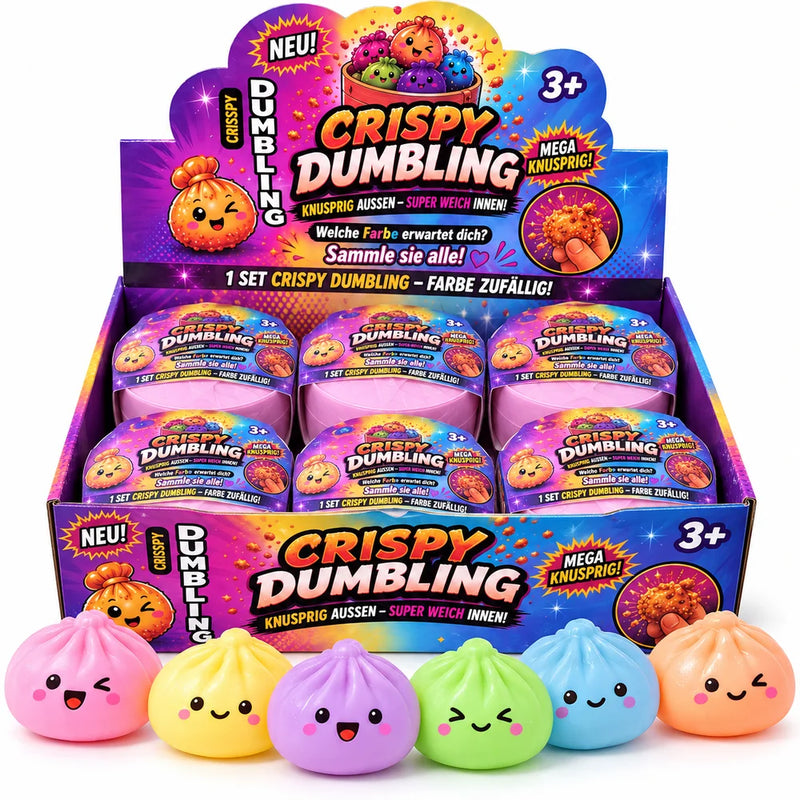 Crispy Dumpling Squishy – Mystery Dumpling