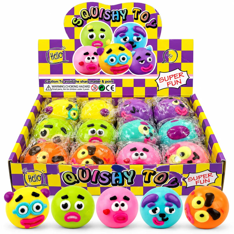 Super Fun Funny Face Squishies