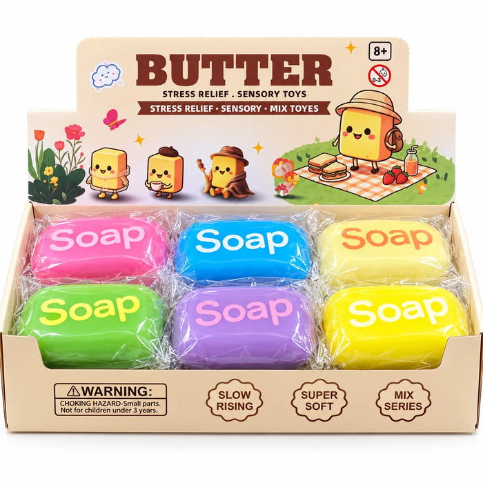 Soap Squishy – Slow Rising 🧼