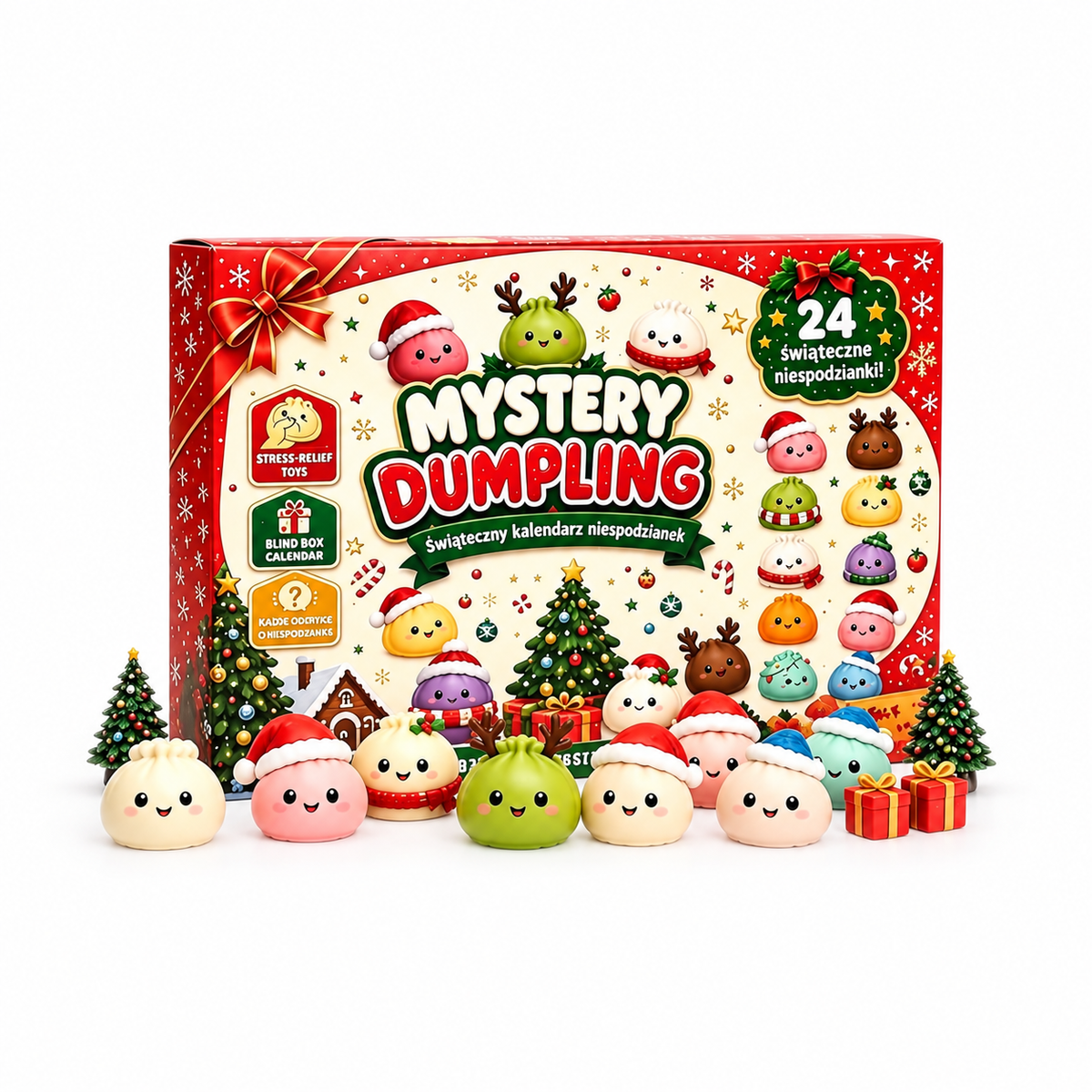Squishy Weihnachten Adventskalender 2026 🫨🎄 VORBESTELLUNG lieferung ab 08.10.2026