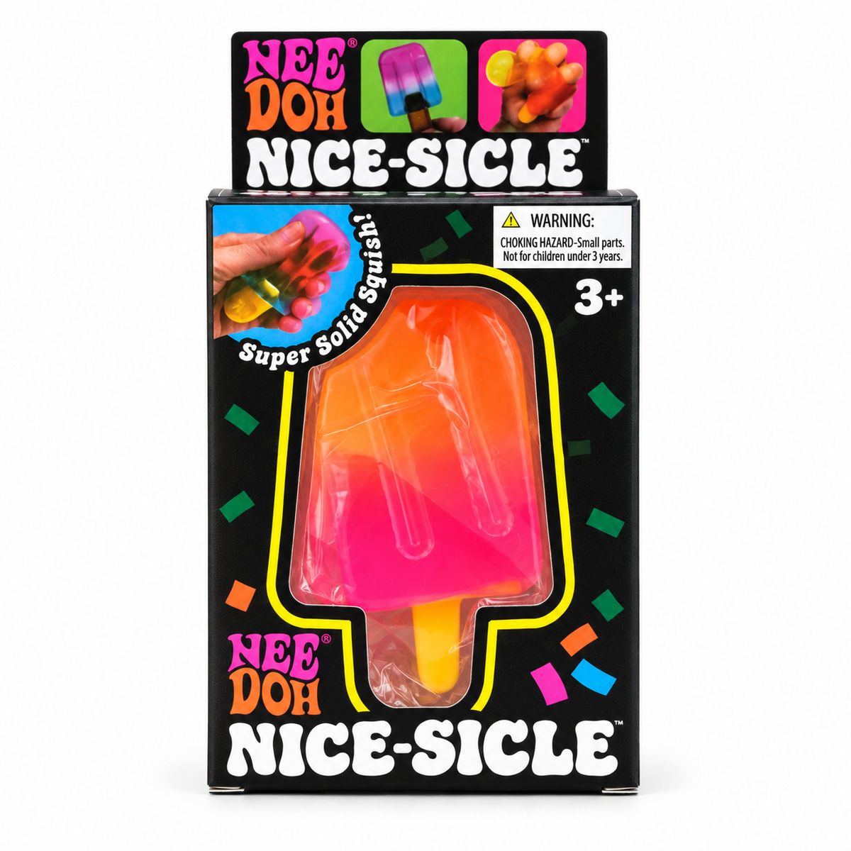 Ice Cream Squishy Pink-Orange