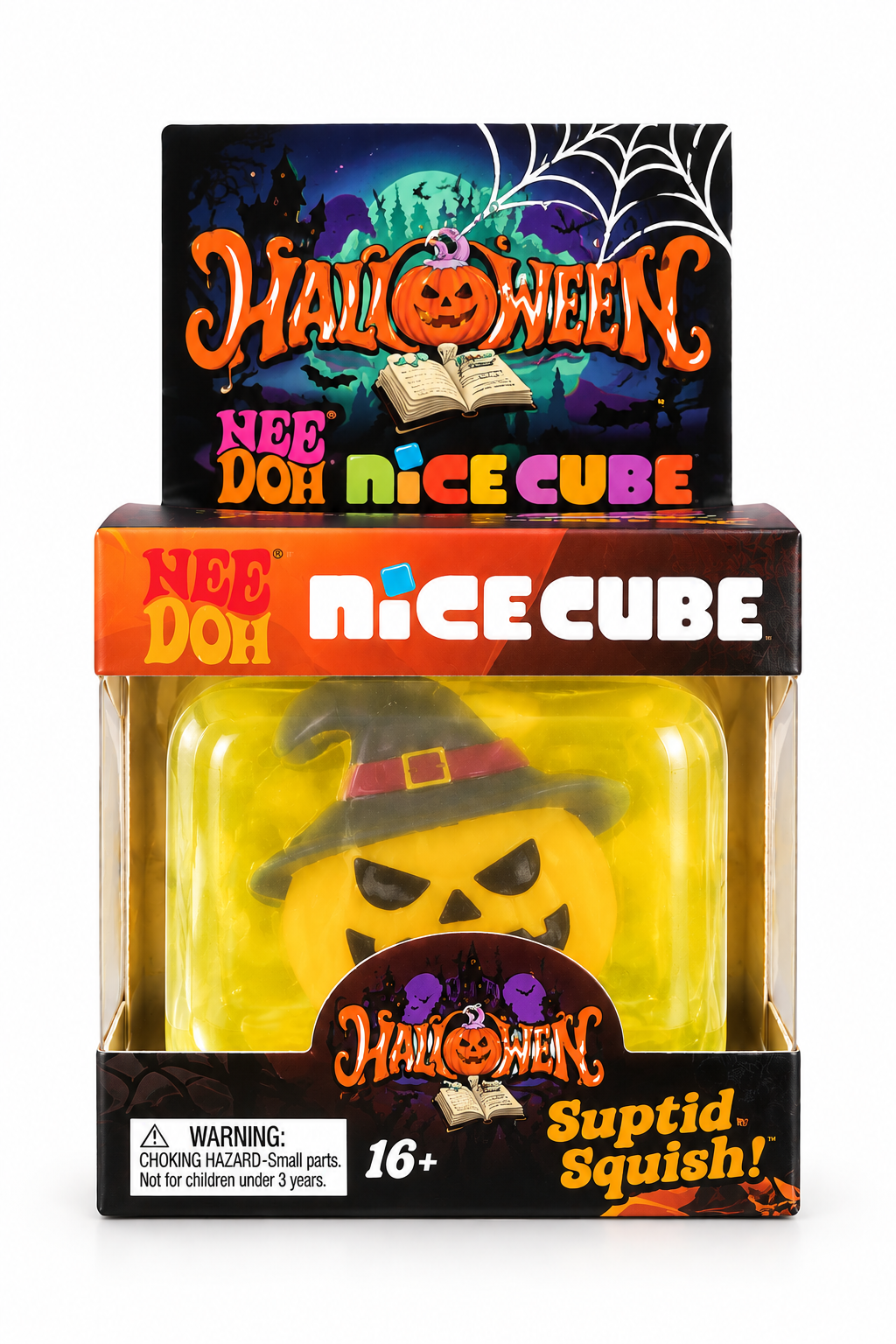 HALLOWEEN CUBE Gelb Squishy