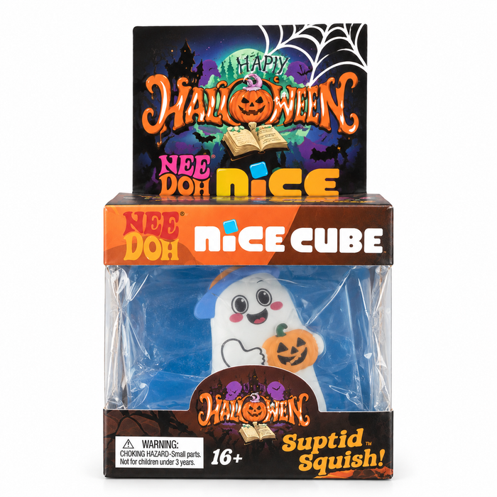 HALLOWEEN CUBE Blau Squishy