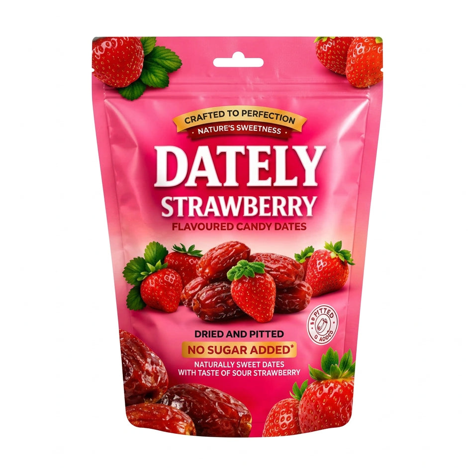 Dately Candy Dates Strawberry 100g