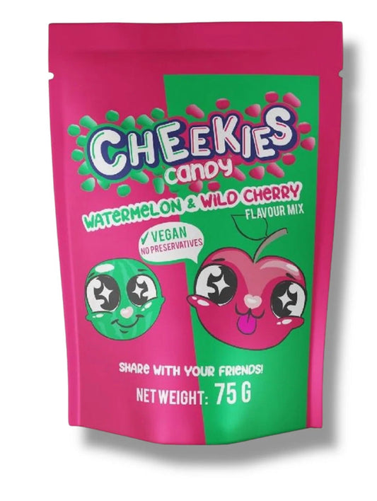 Cheekies Candy Watermelon & White Cherry 75g