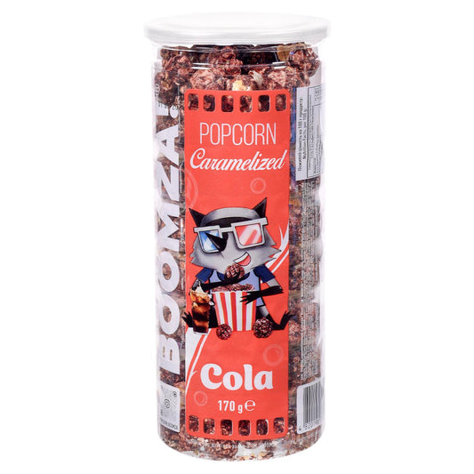 Boomza Caramelized Popcorn – Cola Flavor (170g) (HALAL)