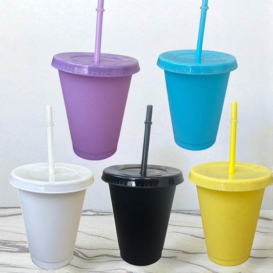 5er Bundle Trinkbecher Plastik 473ml