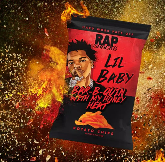Rap-Snacks Lil Baby Allin BBQ- Honig-Chips 71g