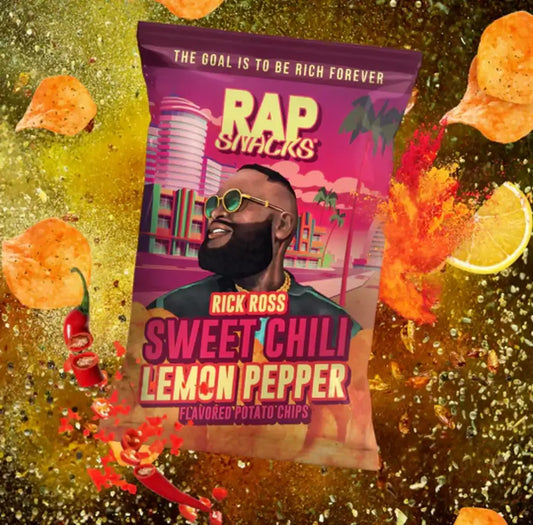Rap-Snacks Rick Ross Süße Chili-Zitronen-Pfeffer-Chips 71g
