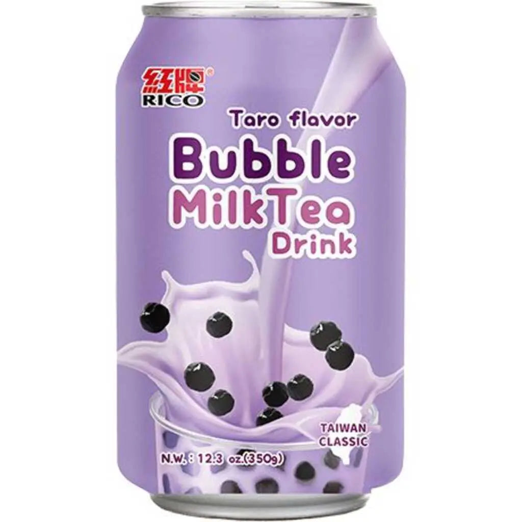 Rico Bubble Milk Tea Drink Taro  340ml