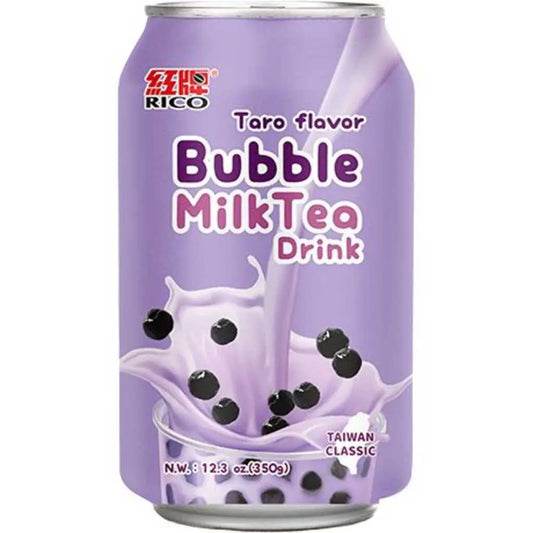 Rico Bubble Milk Tea Drink Taro  340ml