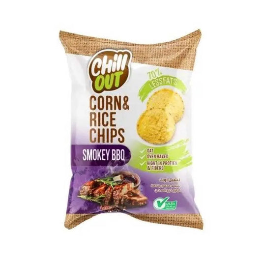 Chill Out Smokey BBQ Chips 50g