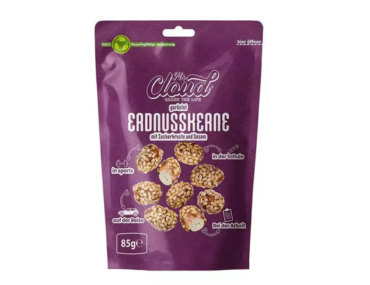 Mr. Cloud Erdnusskerne mit Sesam& Zucker 85g